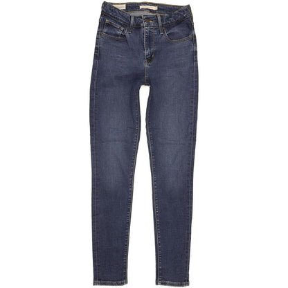 Levi's 721 Women Blue Skinny Slim Stretch Jeans W25 L28