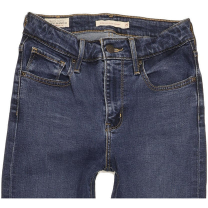 Levi's 721 Women Blue Skinny Slim Stretch Jeans W25 L28