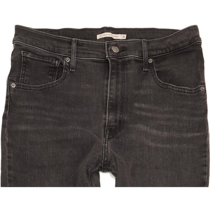 Levi's Mile Charcoal Skinny Slim Stretch Jeans High Waisted W31 L31