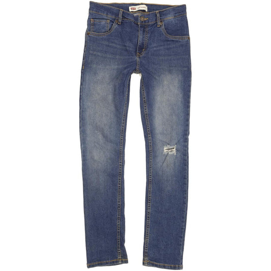 Levi's 510 Women Blue Skinny Slim Stretch Jeans W28 L28