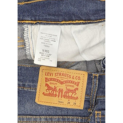 Levi's 510 Women Blue Skinny Slim Stretch Jeans W28 L28