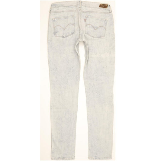 Levi's Slight Curve Women Blue Skinny Slim Stretch Jeans W30 L32