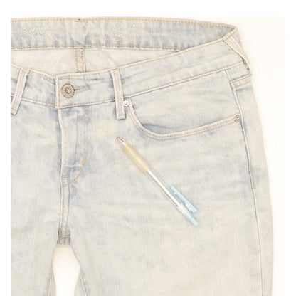 Levi's Slight Curve Women Blue Skinny Slim Stretch Jeans W30 L32