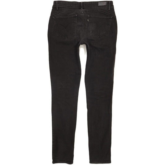 Levi's Demi Curve Women Black Skinny Slim Stretch Jeans W28 L31