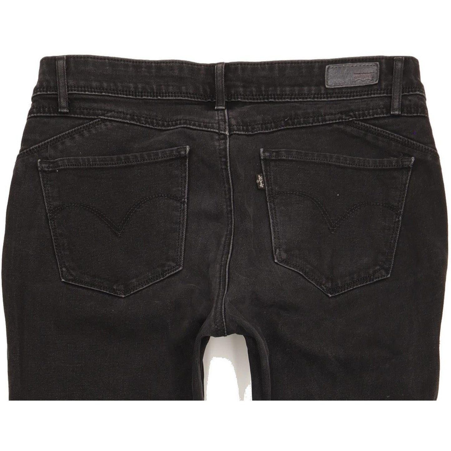 Levi's Demi Curve Women Black Skinny Slim Stretch Jeans W28 L31