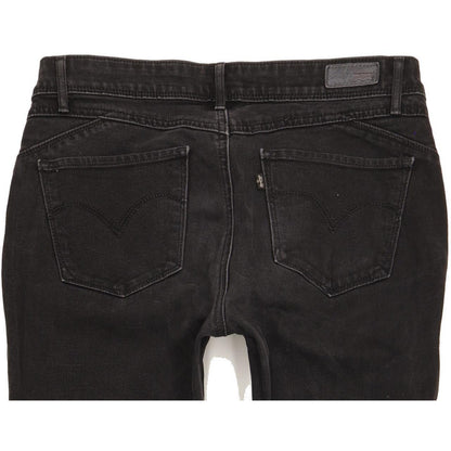 Levi's Demi Curve Women Black Skinny Slim Stretch Jeans W28 L31