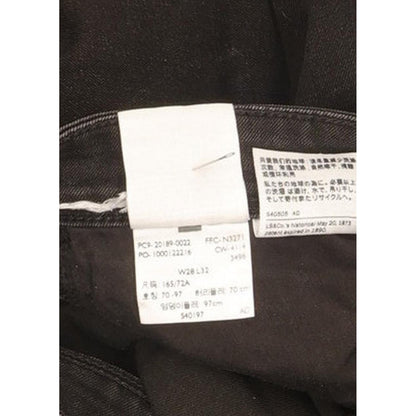 Levi's Demi Curve Women Black Skinny Slim Stretch Jeans W28 L31