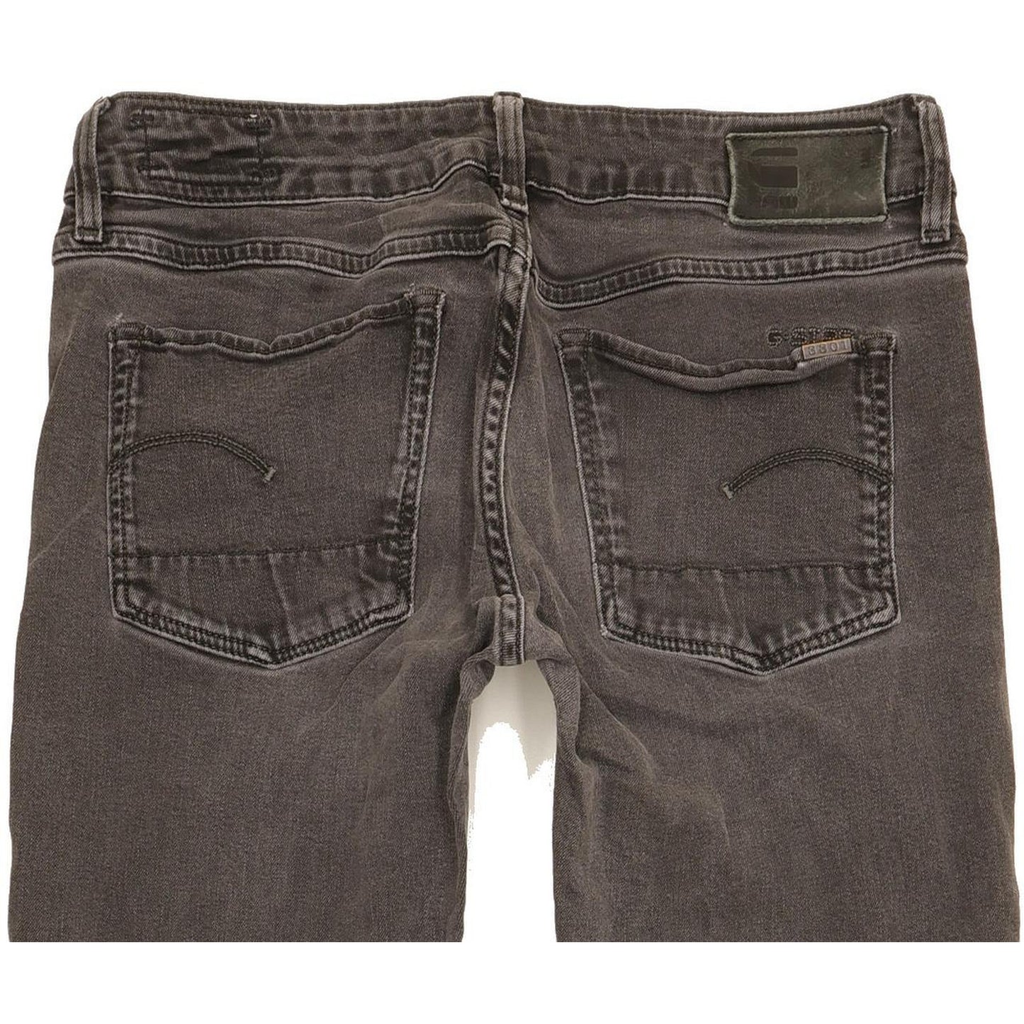 G-Star 3301 Women Charcoal Skinny Slim Stretch Jeans W28 L32