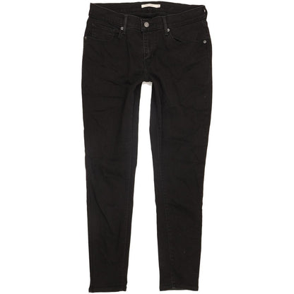 Levi's Curvy Women Black Skinny Slim Stretch Jeans W31 L30