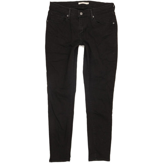 Levi's Curvy Women Black Skinny Slim Stretch Jeans W31 L30