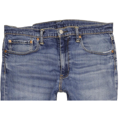 Levi's Men Blue Straight Regular Stretch Jeans W36 L33