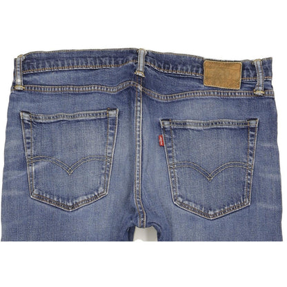 Levi's Men Blue Straight Regular Stretch Jeans W36 L33