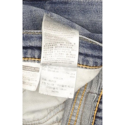 Levi's Men Blue Straight Regular Stretch Jeans W36 L33