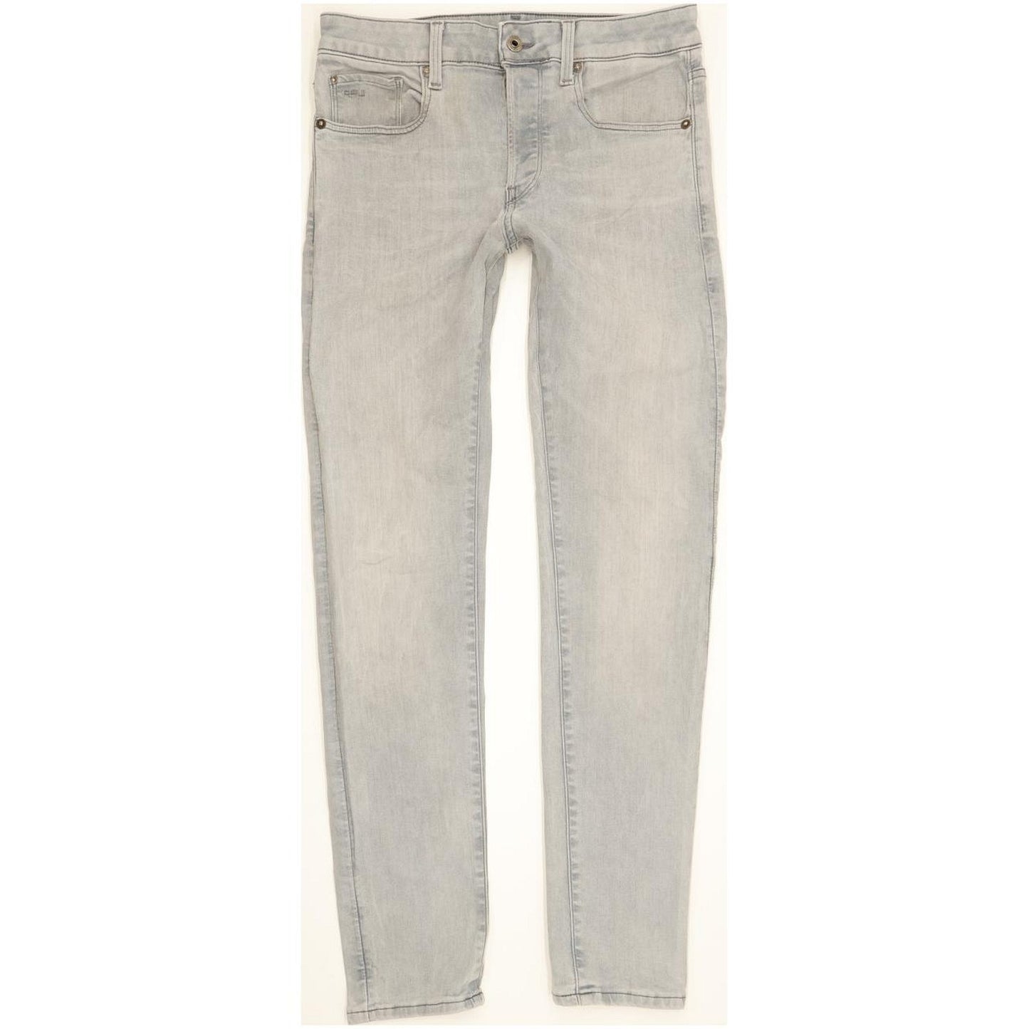 G-Star 3301 Men Grey Skinny Slim Stretch Jeans W30 L31