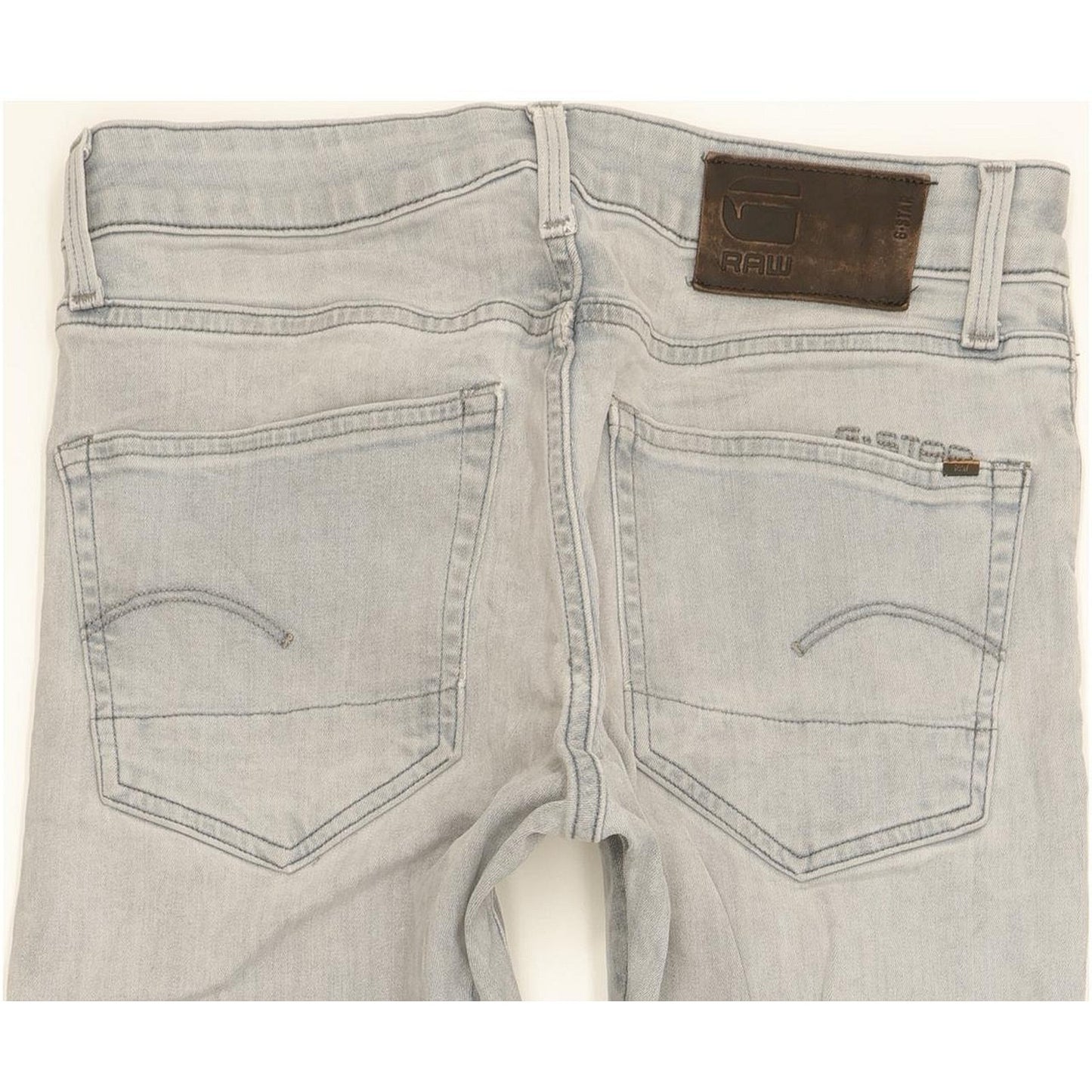 G-Star 3301 Men Grey Skinny Slim Stretch Jeans W30 L31