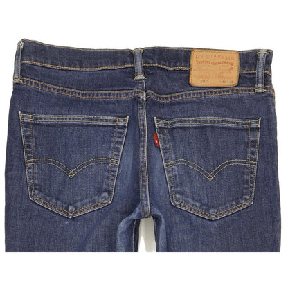 Levi's 511 Men Blue Straight Slim Jeans W32 L31