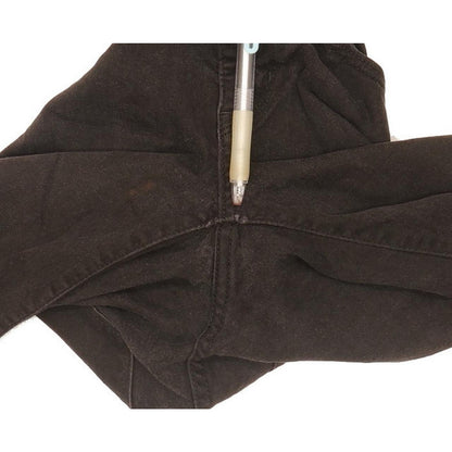 Levi's 714 Women Black Straight Slim Stretch Jeans W24 L30