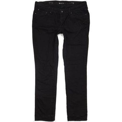 Levi's Slight Curve Women Black Straight Classic Stretch Jeans W34 L32