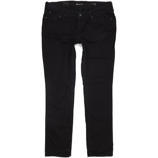 Levi's Slight Curve Women Black Straight Classic Stretch Jeans W34 L32