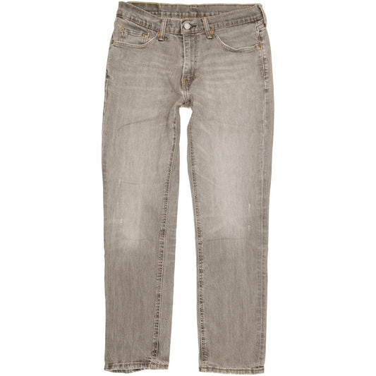 Levi's 541 Men Grey Straight Slim Stretch Jeans W32 L31