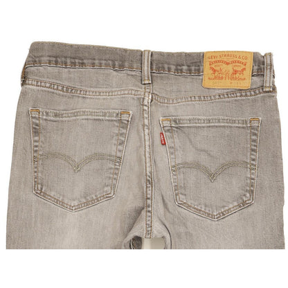 Levi's 541 Men Grey Straight Slim Stretch Jeans W32 L31