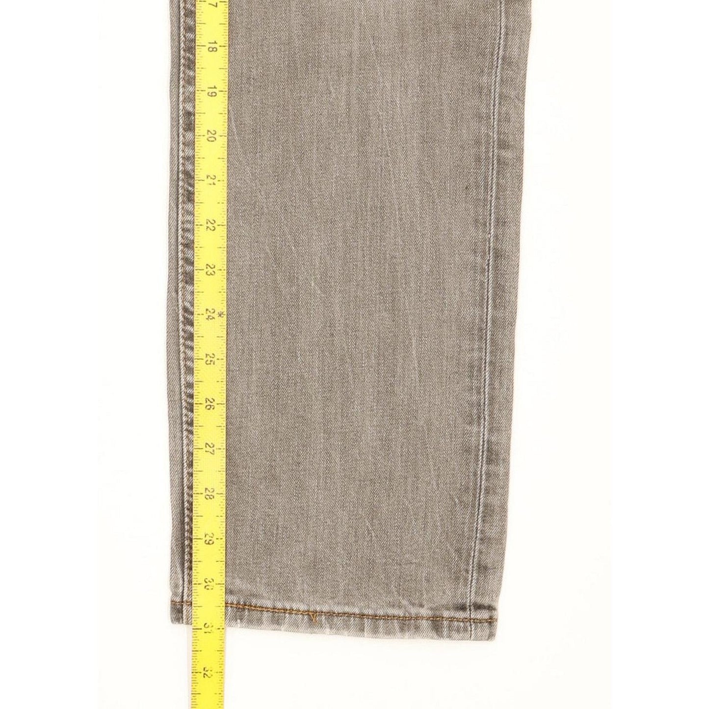 Levi's 541 Men Grey Straight Slim Stretch Jeans W32 L31