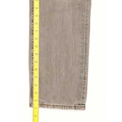Levi's 541 Men Grey Straight Slim Stretch Jeans W32 L31