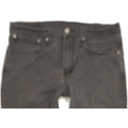 Levi's 502 Men Grey Tapered Regular Stretch Jeans W34 L31