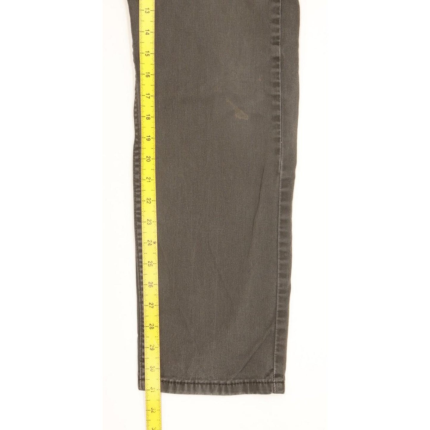 Levi's 502 Men Grey Tapered Regular Stretch Jeans W34 L31
