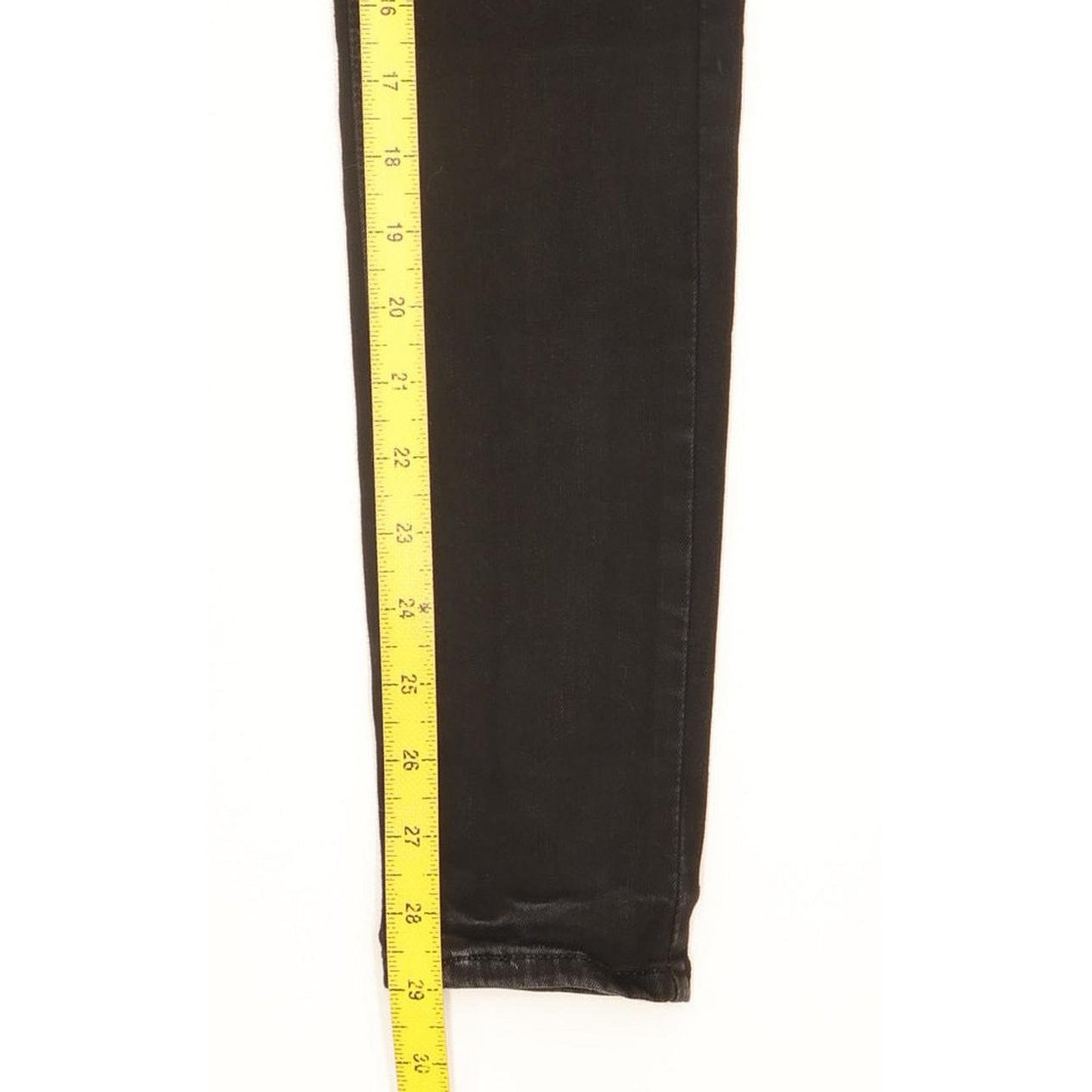 Levi's 710 Super Women Black Skinny Slim Stretch Jeans W26 L29
