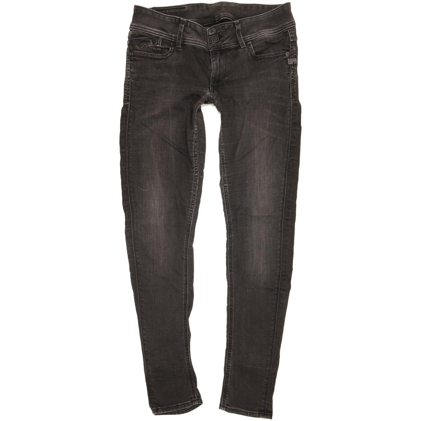 G-Star Lynn Women Black Skinny Slim Stretch Jeans W32 L32