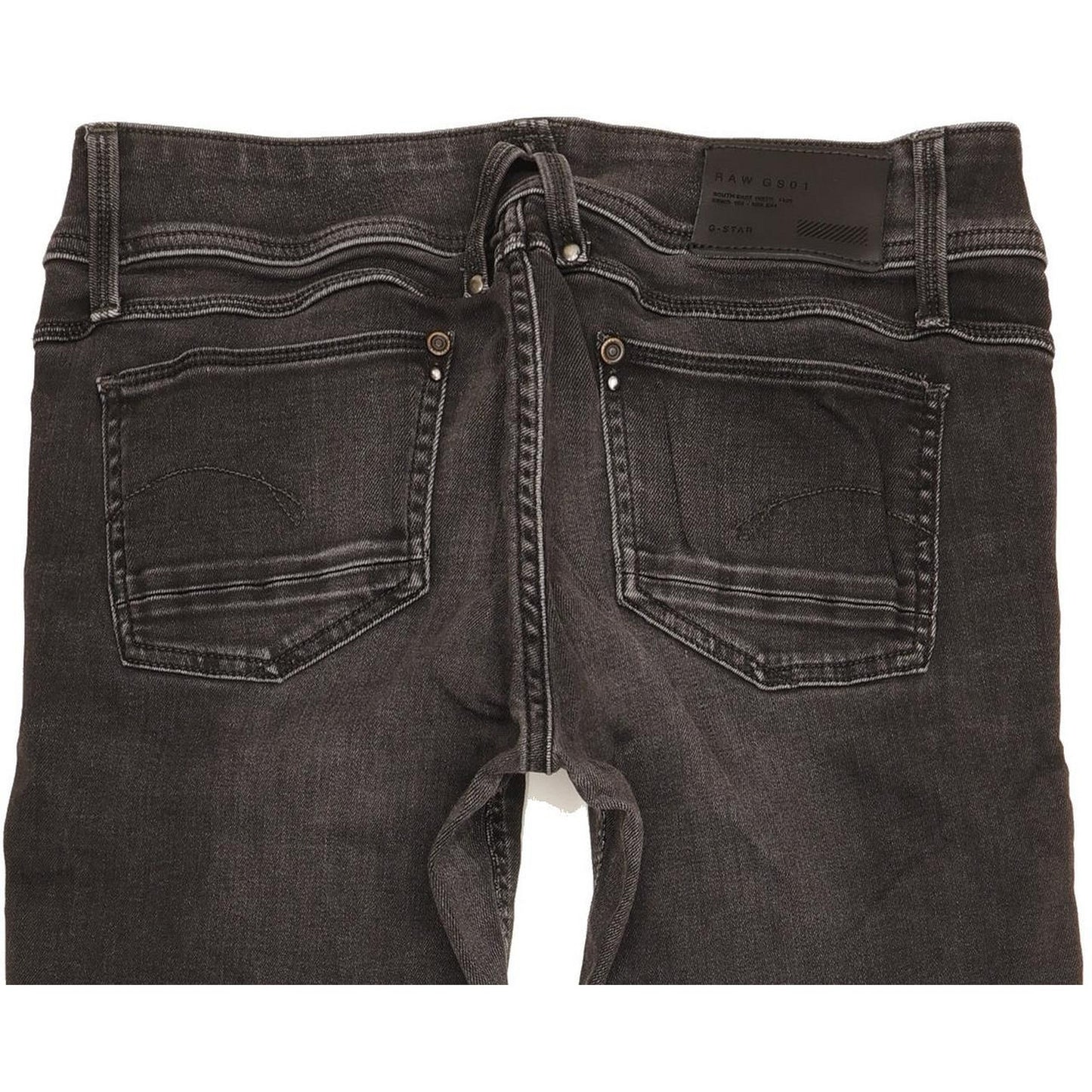 G-Star Lynn Women Black Skinny Slim Stretch Jeans W32 L32