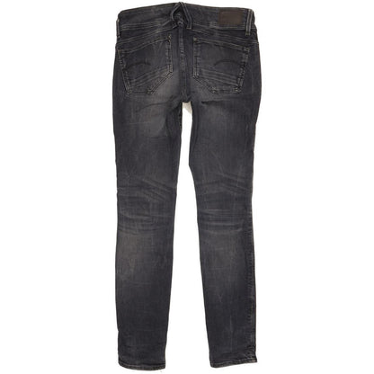 G-Star Lynn Mid Women Navy Skinny Slim Stretch Jeans W27 L30