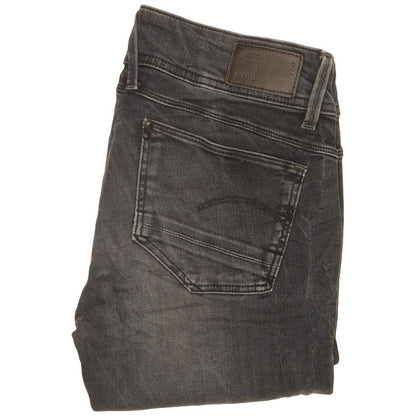 G-Star Lynn Mid Women Navy Skinny Slim Stretch Jeans W27 L30