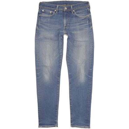 Levi's 508 Men Blue Tapered Slim Stretch Jeans W29 L31