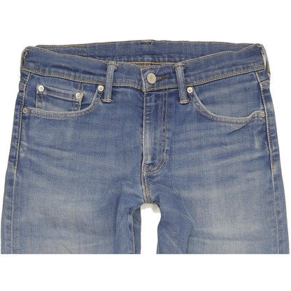 Levi's 508 Men Blue Tapered Slim Stretch Jeans W29 L31