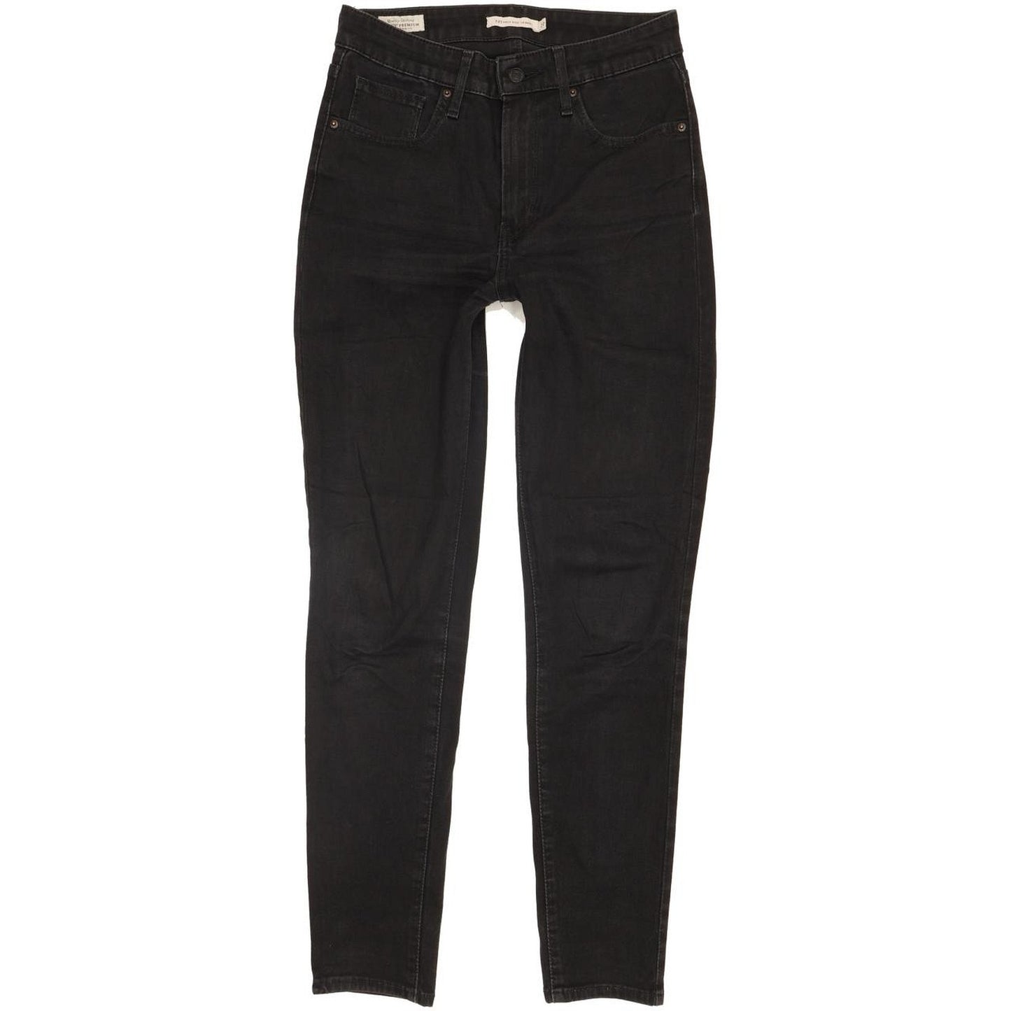 Levi's 721 Black Skinny Regular Stretch Jeans High Waisted W27 L28