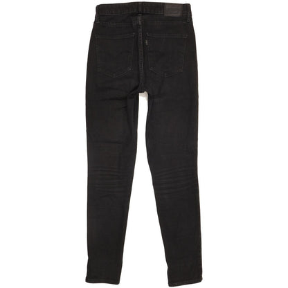 Levi's 721 Black Skinny Regular Stretch Jeans High Waisted W27 L28