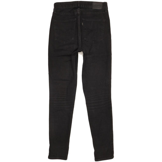 Levi's 721 Black Skinny Regular Stretch Jeans High Waisted W27 L28