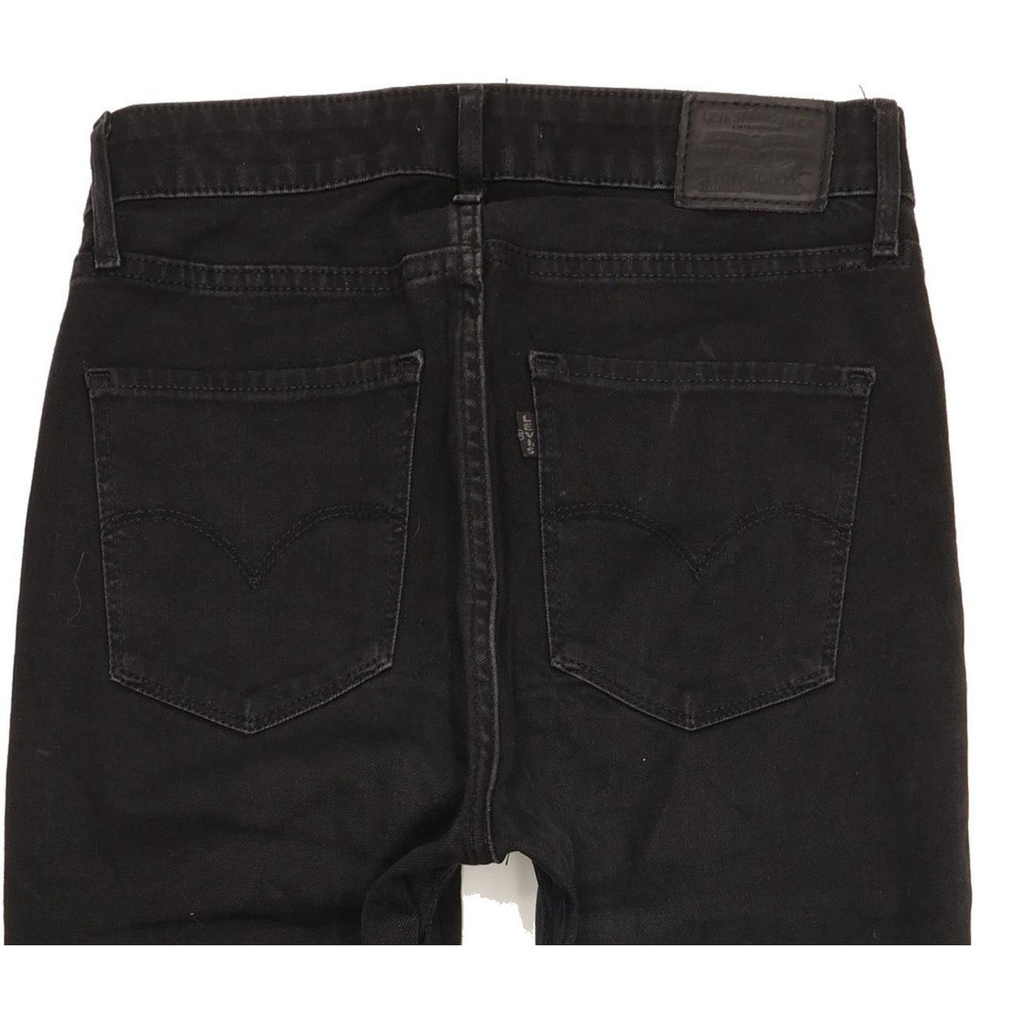Levi's 721 Black Skinny Regular Stretch Jeans High Waisted W27 L28