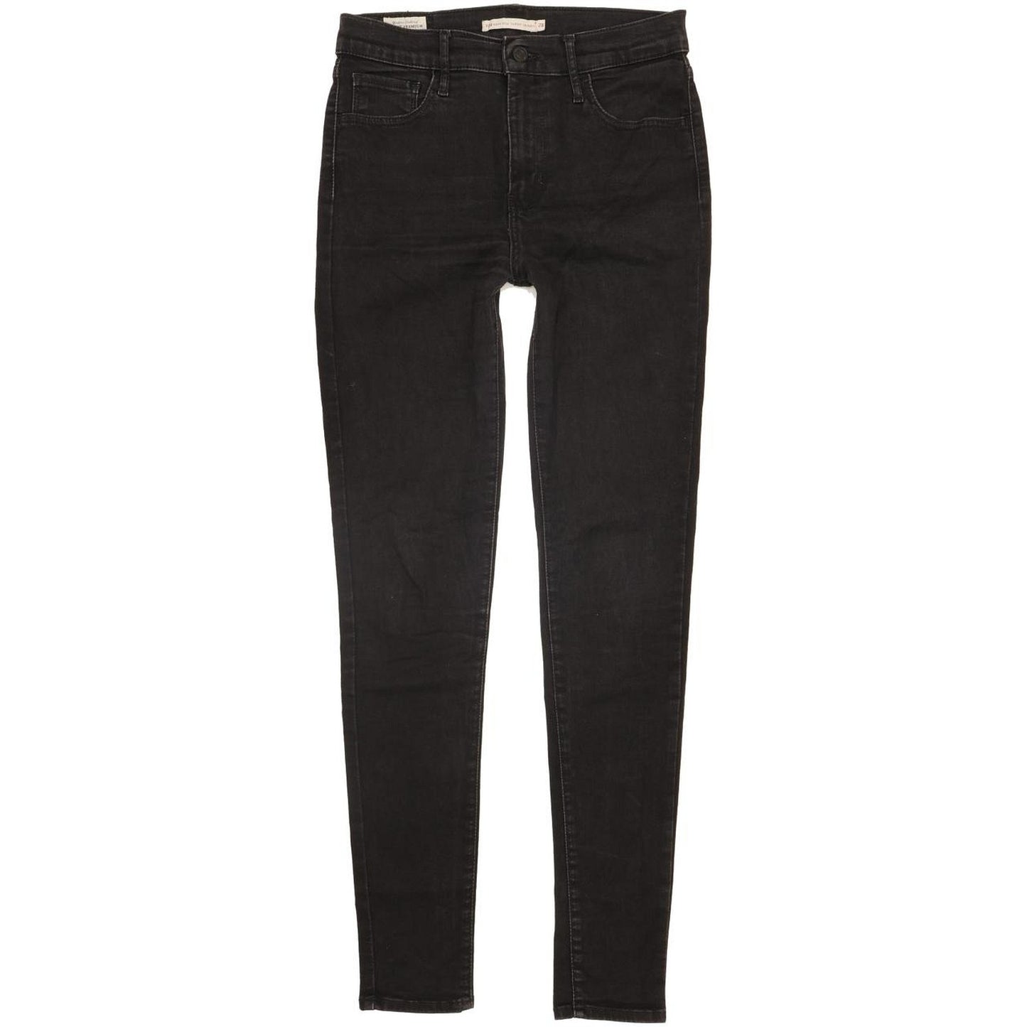 Levi's 720 Women Black Skinny Slim Stretch Jeans W28 L31
