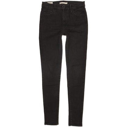 Levi's 720 Women Black Skinny Slim Stretch Jeans W28 L31
