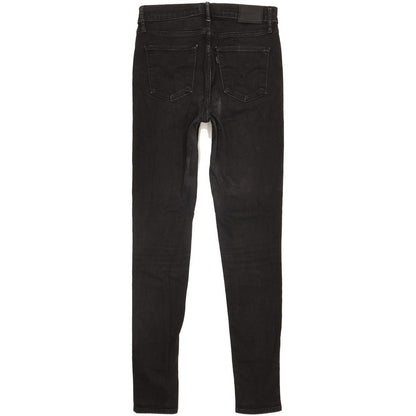 Levi's 720 Women Black Skinny Slim Stretch Jeans W28 L31