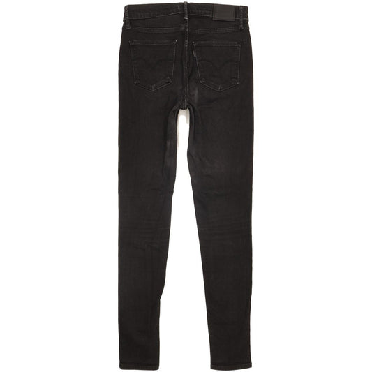 Levi's 720 Women Black Skinny Slim Stretch Jeans W28 L31