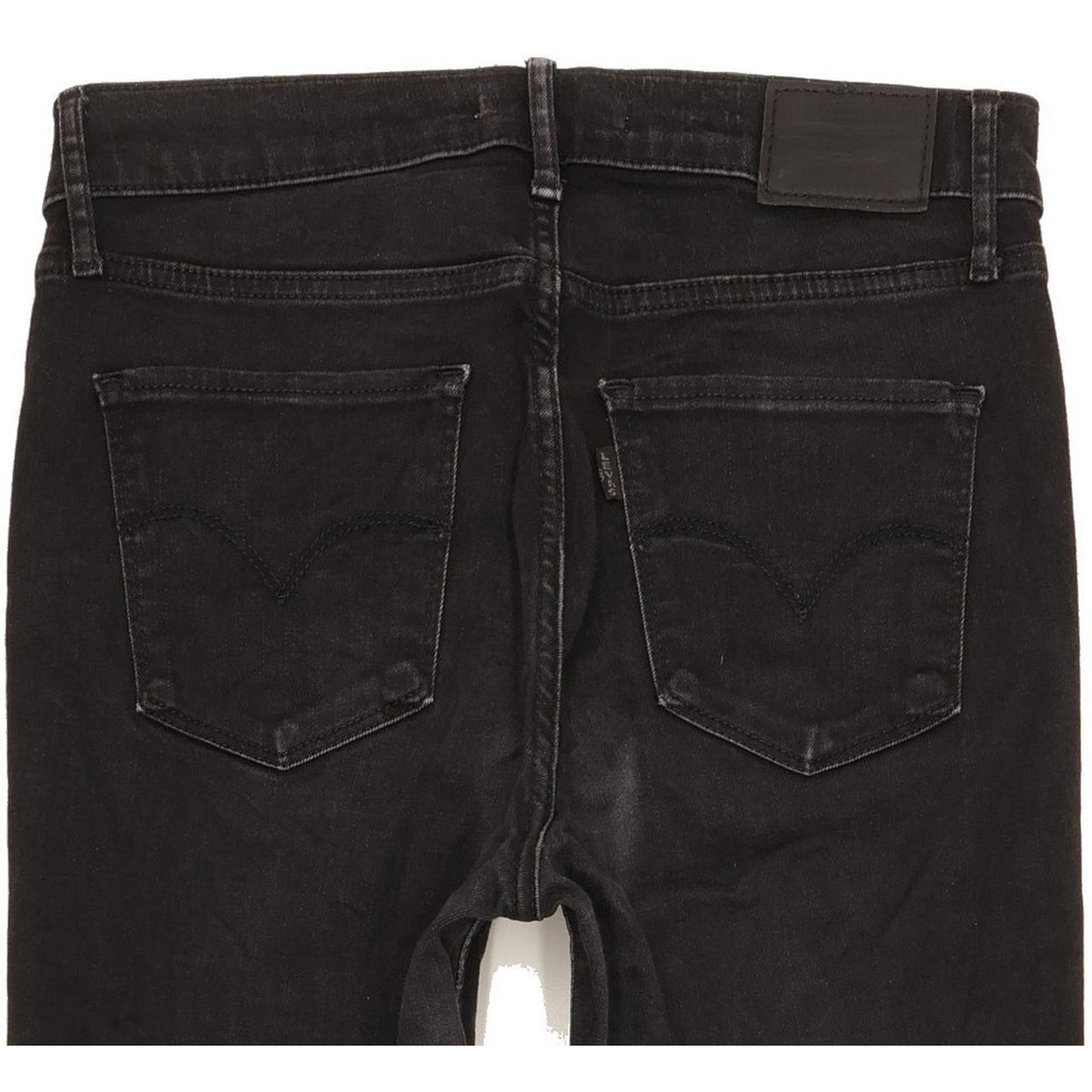 Levi's 720 Women Black Skinny Slim Stretch Jeans W28 L31
