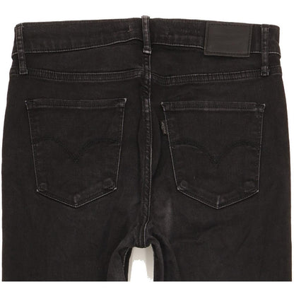 Levi's 720 Women Black Skinny Slim Stretch Jeans W28 L31