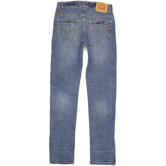 Levi's 502 Kids Blue Tapered Regular Stretch Jeans W26 L30