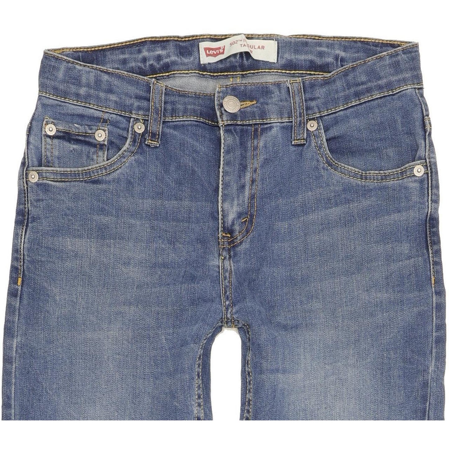 Levi's 502 Kids Blue Tapered Regular Stretch Jeans W26 L30