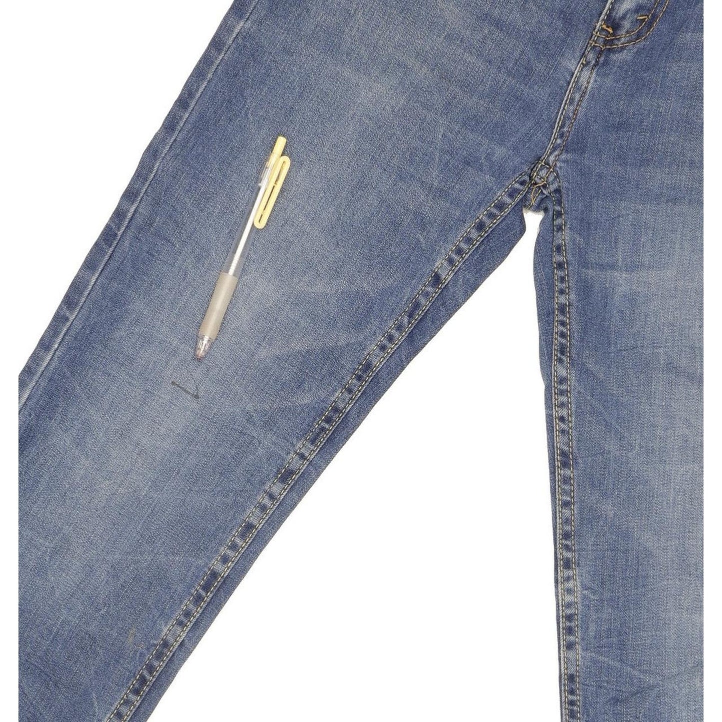 Levi's 502 Kids Blue Tapered Regular Stretch Jeans W26 L30