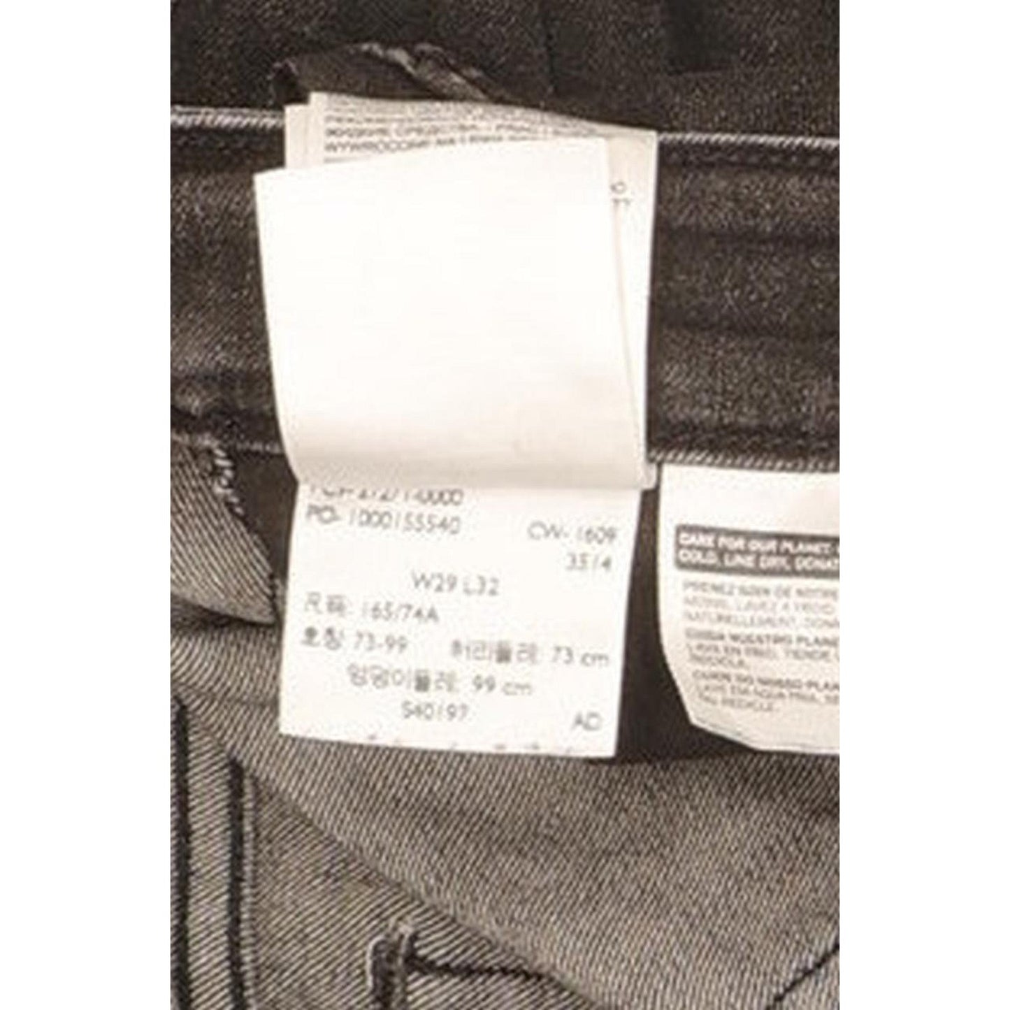 Levi's Women Black Skinny Slim Stretch Jeans W29 L32